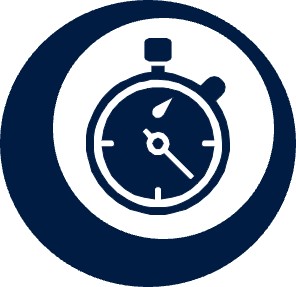 Task Order Milestone Schedule Template Icon, timer image